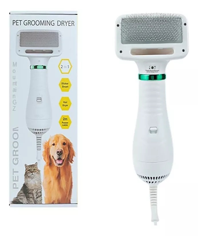 PetGroom Pro ™Peine Cepillo Secador Para Mascotas